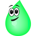 download Oil Droplet clipart image with 90 hue color