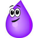 download Oil Droplet clipart image with 225 hue color