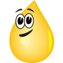 download Oil Droplet clipart image with 0 hue color