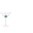 download Martini clipart image with 90 hue color