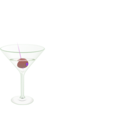 download Martini clipart image with 270 hue color