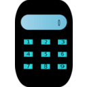 download Calculator Icon clipart image with 180 hue color
