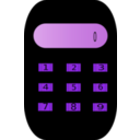download Calculator Icon clipart image with 270 hue color