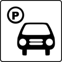 download Hotel Icon Has Parking clipart image with 45 hue color