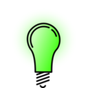 download Lightbulb Bright clipart image with 45 hue color