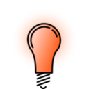 download Lightbulb Bright clipart image with 315 hue color