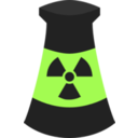 download Atomic Energy Plant Symbol 4 clipart image with 45 hue color