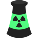 download Atomic Energy Plant Symbol 4 clipart image with 90 hue color