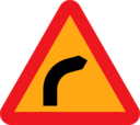 Dangerous Bend Bend To Right