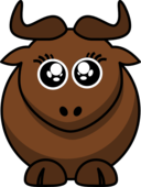 Cartoon Gnu Eyes2