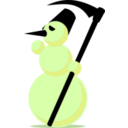 download Snowman Emo By Rones clipart image with 135 hue color