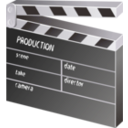 download Other Movie Clapper Board clipart image with 180 hue color