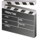 download Other Movie Clapper Board clipart image with 225 hue color