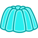 download Tango Style Red Jelly clipart image with 180 hue color
