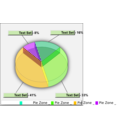 download 3d Pie Chart clipart image with 45 hue color