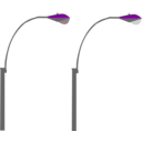 download Streetlights clipart image with 90 hue color