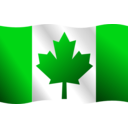 download Canadian Flag clipart image with 135 hue color
