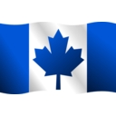 download Canadian Flag clipart image with 225 hue color