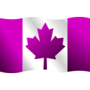 download Canadian Flag clipart image with 315 hue color