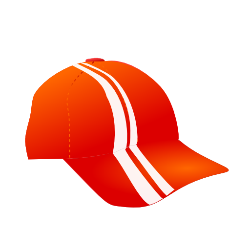 Cap With Racing Stripes