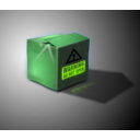 download Dangerous Box clipart image with 90 hue color
