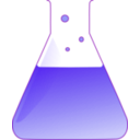 download Chemistry Flask clipart image with 45 hue color