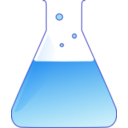 download Chemistry Flask clipart image with 0 hue color