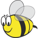 download Abeja clipart image with 0 hue color