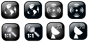 Map Geolocalisation Icon Set