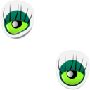 download Monster Eye Sticker 1 clipart image with 45 hue color
