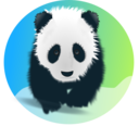 download Save The Pandas clipart image with 0 hue color