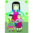 download Kinder clipart image with 90 hue color