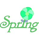 download Spring Rooted In English clipart image with 90 hue color