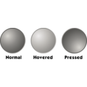 download Grey Web Button Template clipart image with 315 hue color
