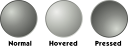 Grey Web Button Template