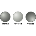 download Grey Web Button Template clipart image with 0 hue color