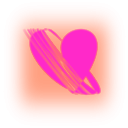 download Abstract Heart clipart image with 315 hue color
