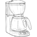 download Coffee Maker clipart image with 90 hue color