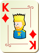 Ornamental Deck King Of Diamonds