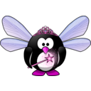 download Fairy Penguin clipart image with 270 hue color