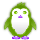 download Small Penguin clipart image with 225 hue color