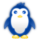 download Small Penguin clipart image with 0 hue color