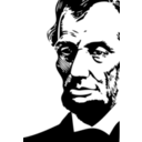 download Abraham Lincoln clipart image with 180 hue color