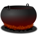download Cauldron clipart image with 0 hue color
