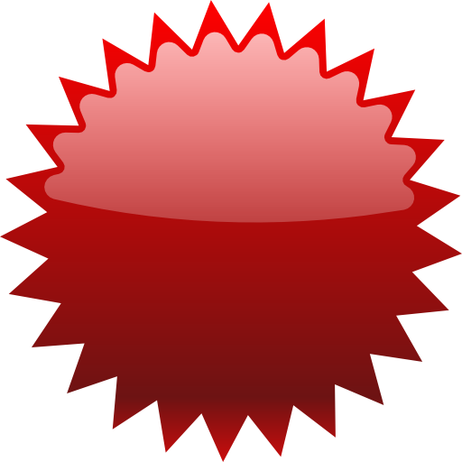 Red Star Button