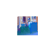 download Van Gogh S Room Enrique 01 clipart image with 180 hue color