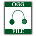 download Ogg File clipart image with 315 hue color