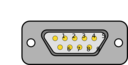 Db9 Chassis Connector Backside