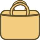 Simple Shopping Bag Logo Icon