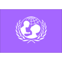 download Logo Unicef clipart image with 45 hue color
